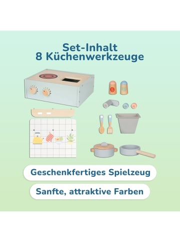 Spielküche in Mehrfarbig 30 x 26 x 25 cm - ab 3 Jahren