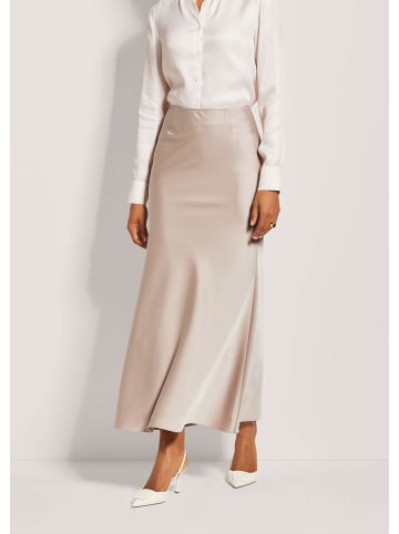 Eleganter Maxirock für festliche Anlässe in beige / goldfarben