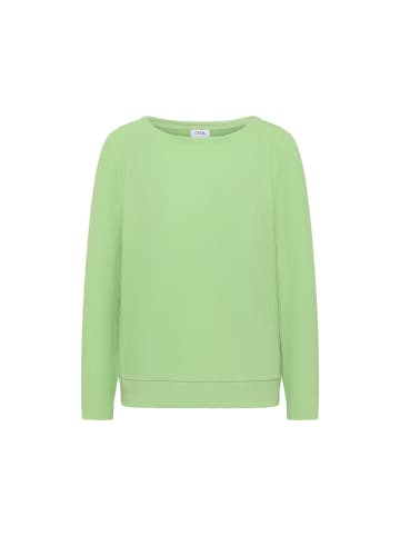 Langarmshirt in bamboo green