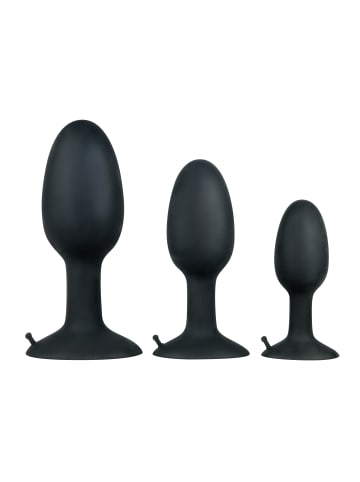 Analplug Small Silicone Plug in schwarz
