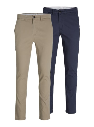 2er-Pack Chino Hose in Beige
