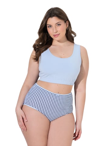 Bustier in hellblau