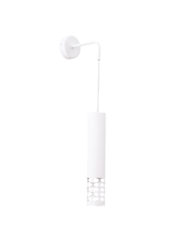 Wandlampe TWISTIO 1 white H 10 cm