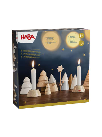 Adventskranz Kerzenständer-Set Wichtelwald in mehrfarbig
