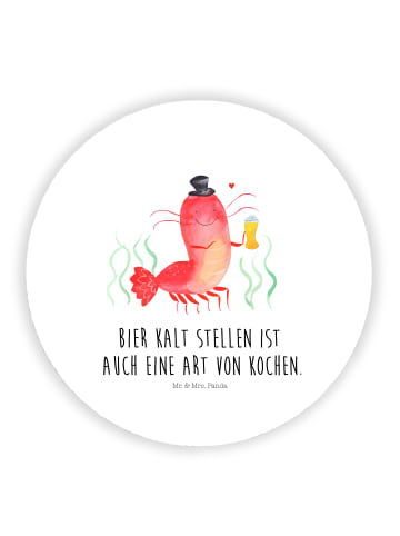 Magnet Hummer Weizen mit Spruch in Weiß