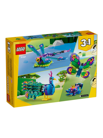 Creator 3-in-1 31157 Exotischer Pfau