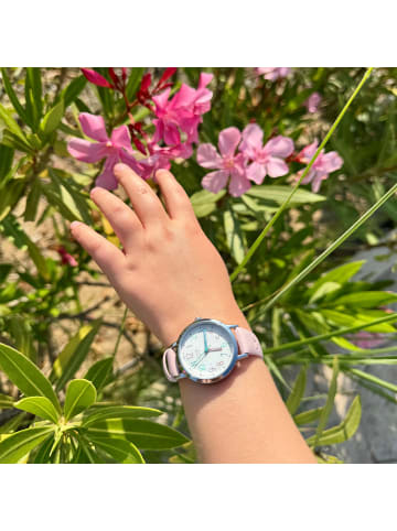Armbanduhr The Cool Pink Butterfly in lila