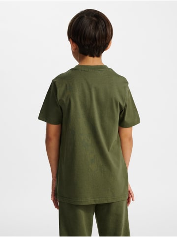 T-Shirt Hmljr Base Multisport Kinder in WINTER MOSS