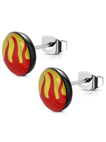 Ohrstecker in Rot