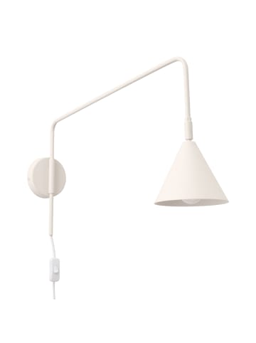 Wandlampe ZYLO 1 beige H 30 cm