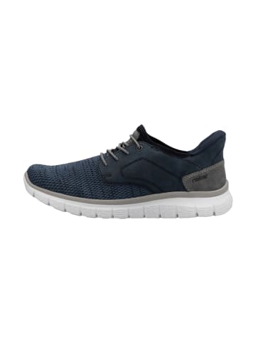 Knitup-Sneaker mit Schnürung Blau