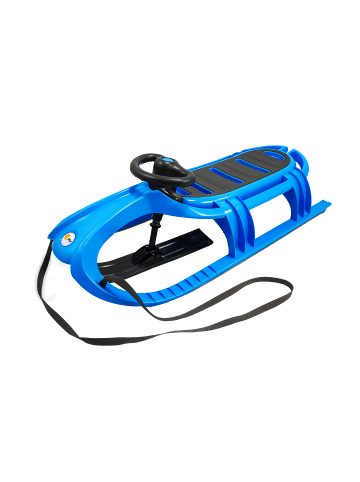Schlitten "Snow Tiger de luxe" in Eisblau