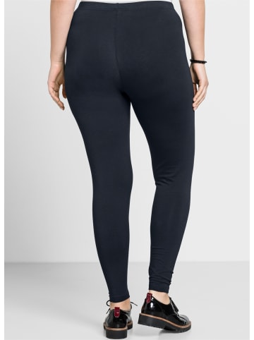 Leggings in tiefblau