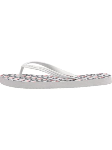 Sandale "Troy Logo Slipper Women" in Weiß