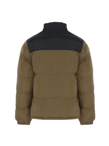 Herren Wattierte Steppjacke in Khaki