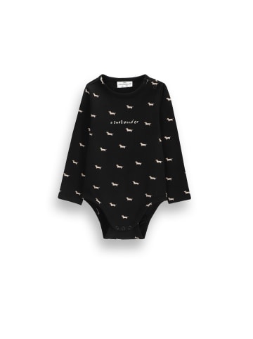 Langarmbody in schwarz