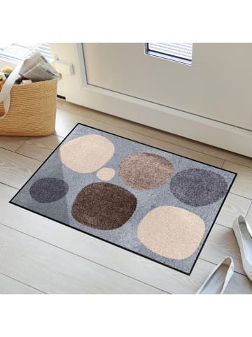 Fußmatte in grau-beige