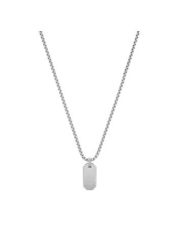 Kette mit Anhänger Edelstahl in Silber