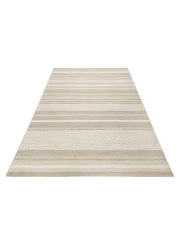 Teppich "Hudson Kelim" in Sand / Taupe/Taupe/Sand