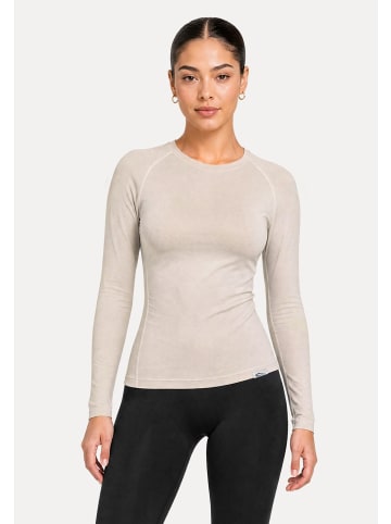 Longsleeve Seamless Lyana in Beige