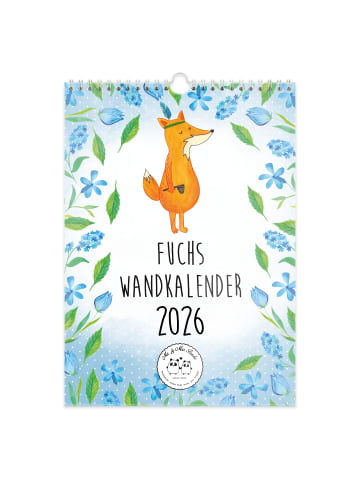 Kalender 2026 Fuchs Collection mit Spruch in Weiß
