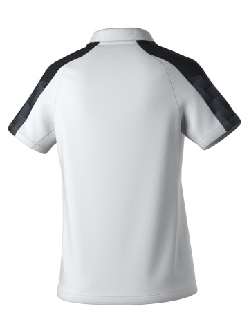 Damen Poloshirt in weiss/schwarz