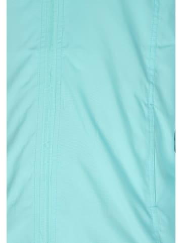 Men Jacket in Türkis Weiss