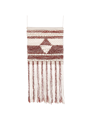 Wandbehang SAIF in Rot/Beige - (W) 43 x (H) 90 x (L) 1 cm Vertikal