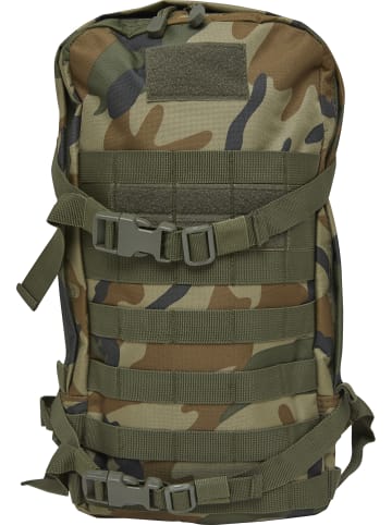 Backpack in woodland
