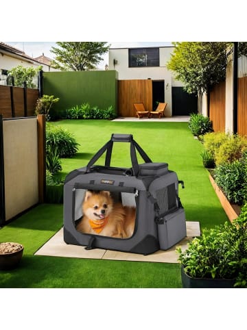 Tiertransporttasche Bax in Grau - (B)50 x (H)35 x (T)35 cm