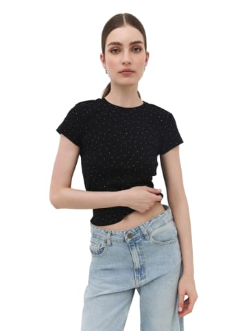 Shirt in Schwarz