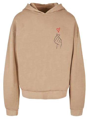 Kapuzenpullover in unionbeige