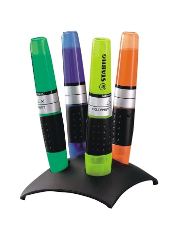Textmarker boss luminator Tischset 4er
