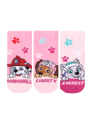 5er Pack Paw Patrol Socken Skye Everest Sneaker Kindersocken Söckchen in rosa