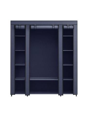 Kleiderschrank Rylan in Blau - (B)45 x (H)175 x (T)150 cm
