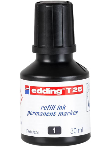Nachfülltinte edding T 25 für edding Permanentmarker 30ml schwarz