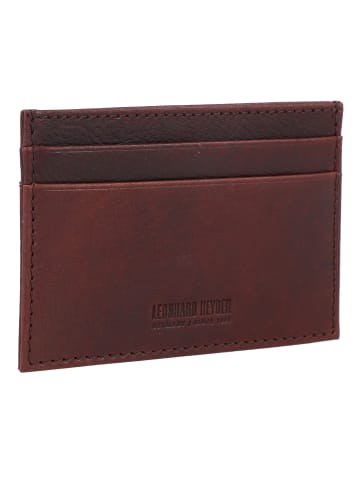 Roma Kreditkartenetui Leder 10 cm braun