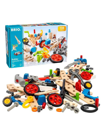BRIO Builder Box 135 Teile Konstruktionsspielzeug ab 3 Jahre Holzspielzeug