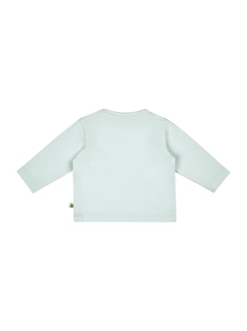 Langarmshirt Rexi in helltürkis