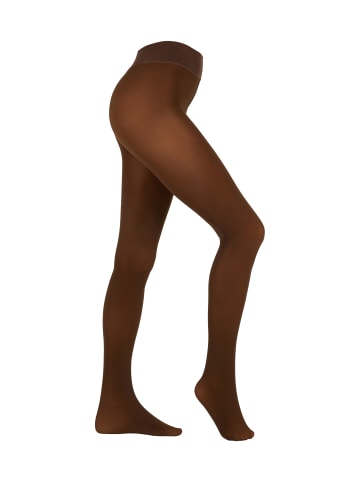 Strumpfhose  thermo warm & transparent 120DEN 1er Pack chicory coffee