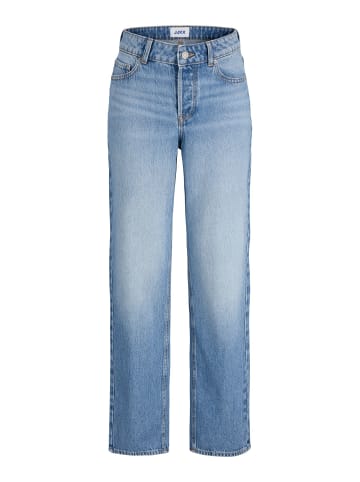 Locker geschnitten in Light Blue Denim