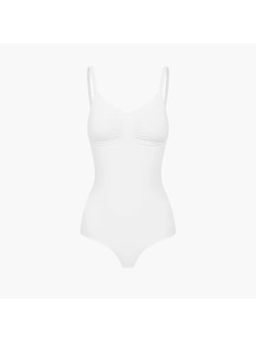 Figurformender Body mit String  in Weiß