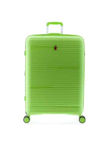 0800 4 Rollen Trolley 76 cm mit Dehnfalte light green