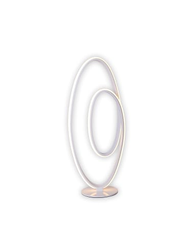 LED Tischleuchte "ODRIVE" in weiß - (L)25 cm x (B)17 cm x (H)60 cm - EEK G