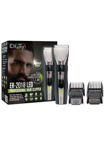 PROFESSIONELLER HAARSCHNEIDER ER-2018 MIT CHROM-EFFEKT 10W