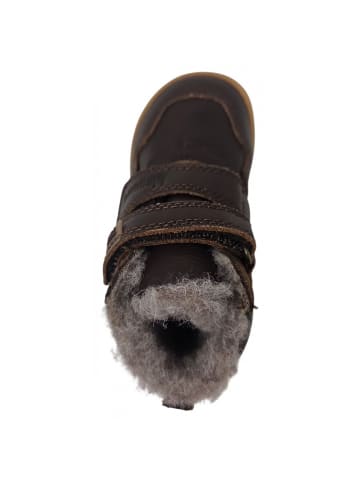 Klettschuh Barefoot Becky TEX in Braun