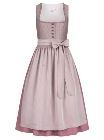 Dirndl lang Adele in Altrosa