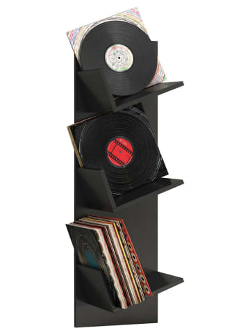 Regal Sulda 3 Schwarz 33 x 26 cm