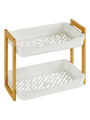 Duschorganizer stehend NATUREO in Weiß, 27 x 20,5 x 35 cm