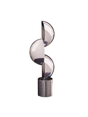 Skulptur Harpo schwarz, weiß - (H) 33 cm